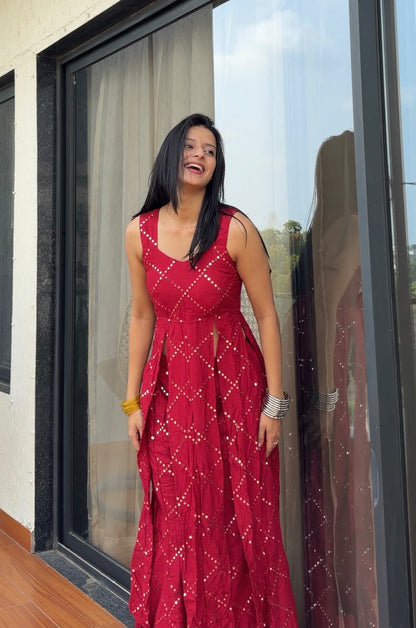 Kajra Re Bell Bottom Set