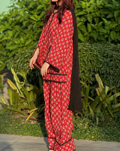 Blush Farshi Salwar Set