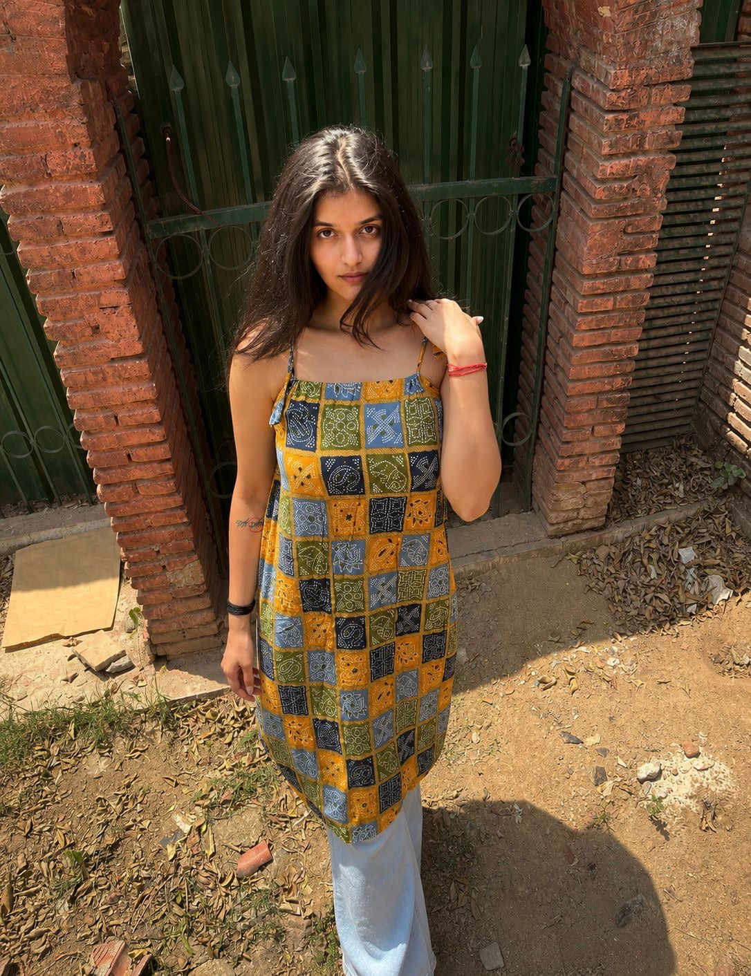 Bandhej Raas Kurti