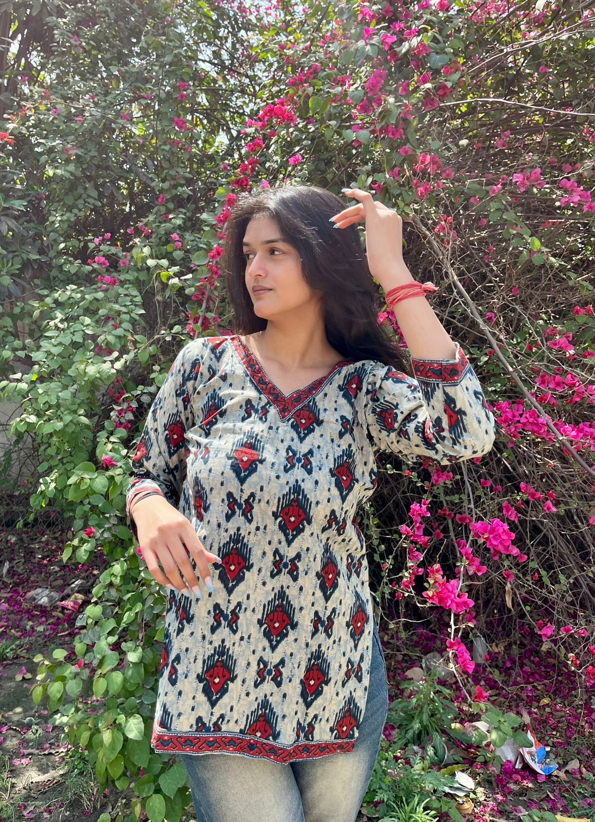 Palak Short Kurti
