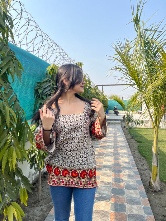 Kaira Staight Short Kurti