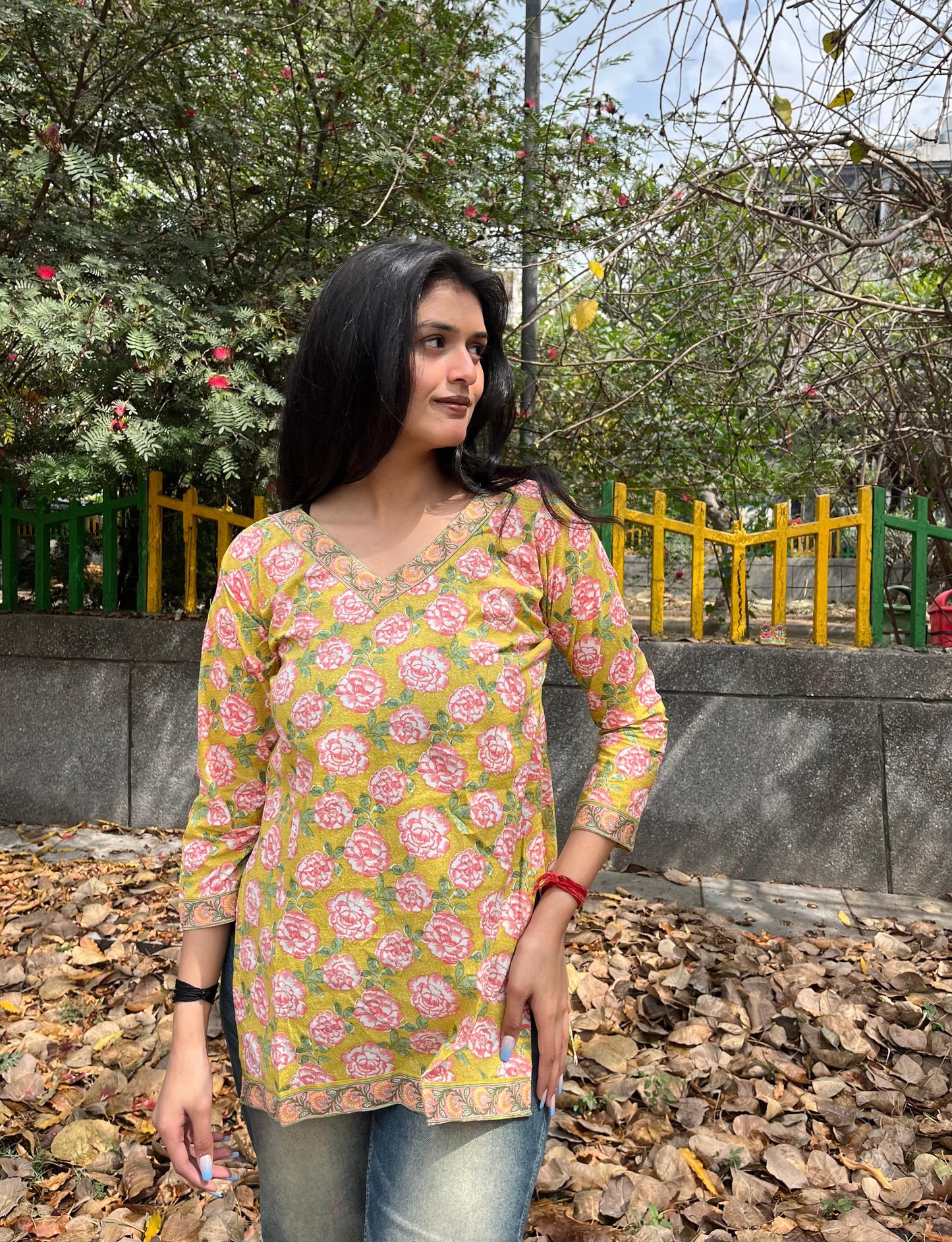 Ember Straight Short Kurti