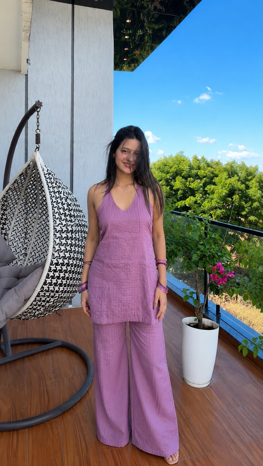 Geet Halter Neck Set