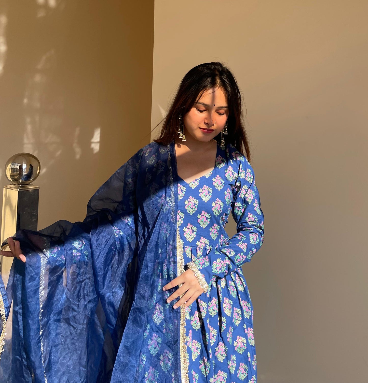 Ganika Anarkali Suit Set