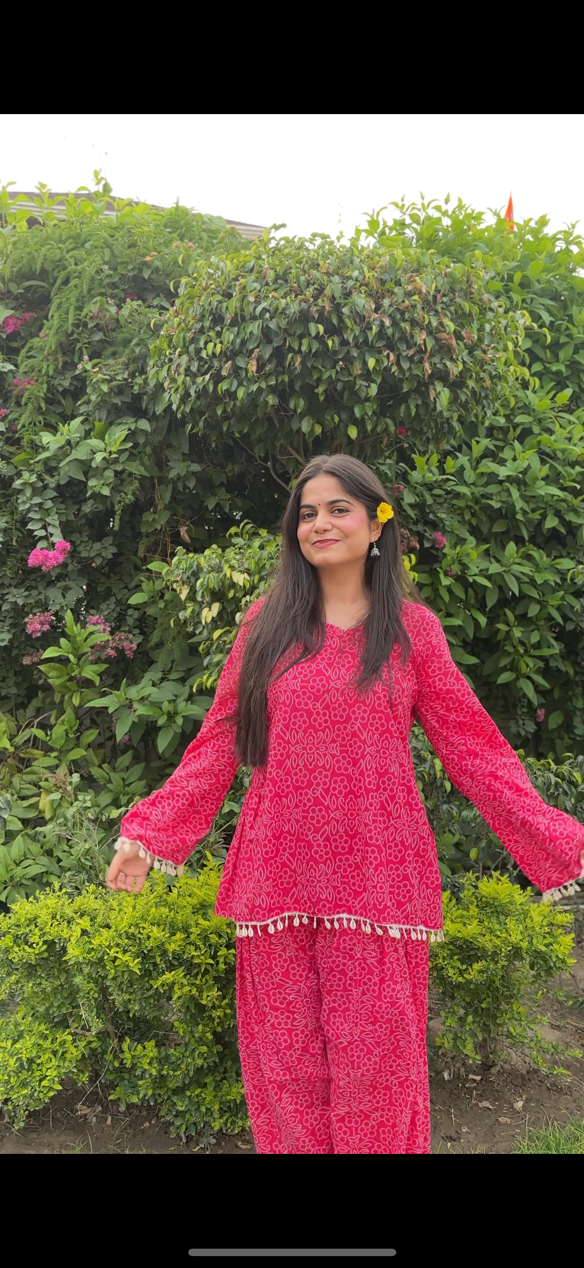Pink Matcha  Farshi Salwar Set