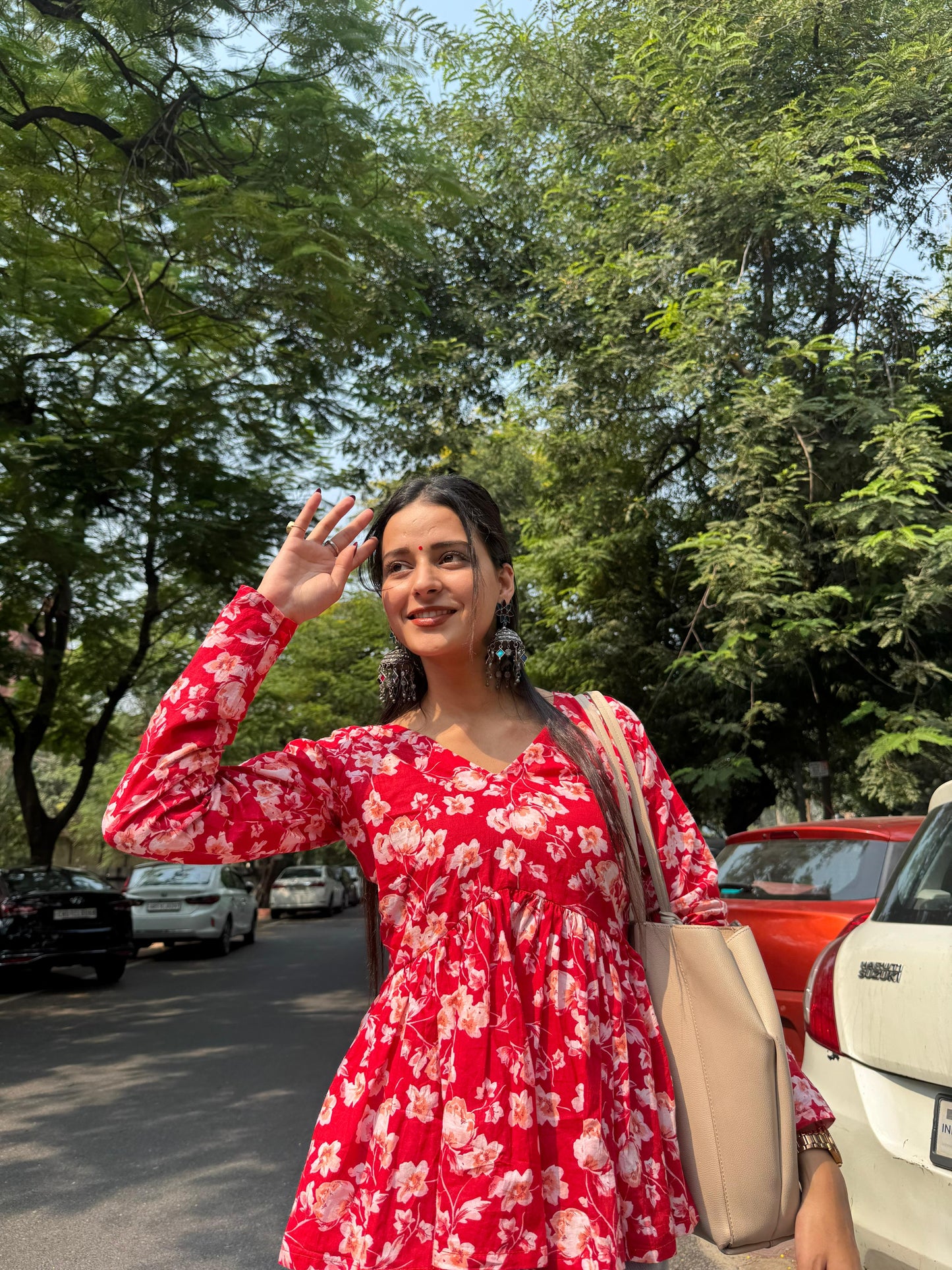 Scarlet Short Kurti Top