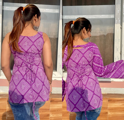 Yukta Convertible Corset Back Kurti