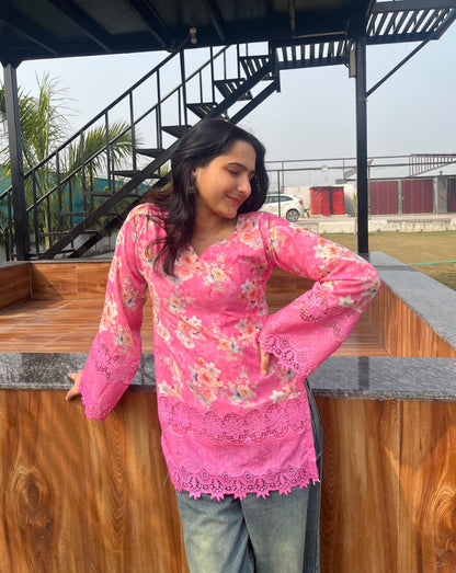 Bettie Straight Short Kurti