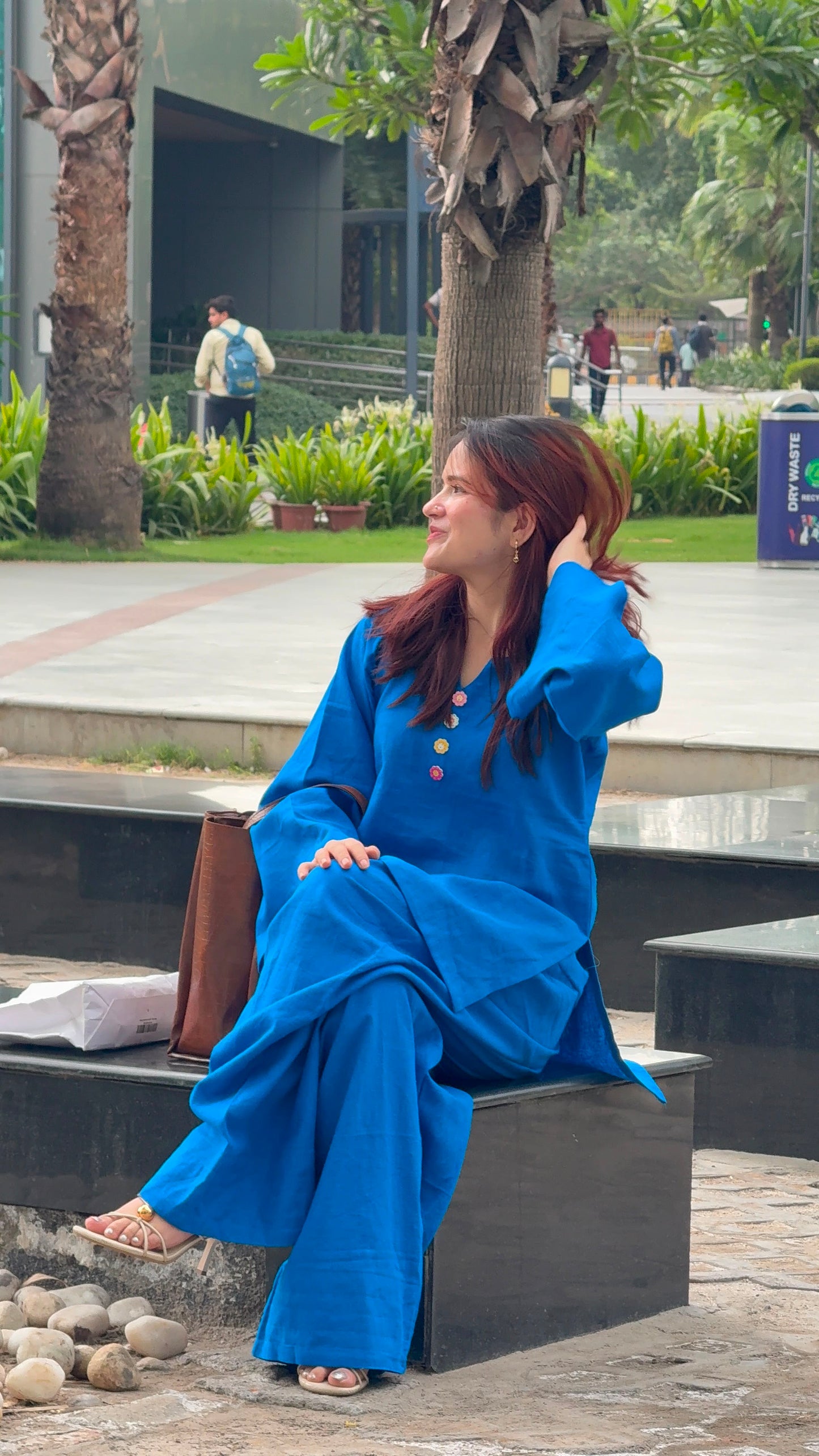 Sapphire Farshi Set