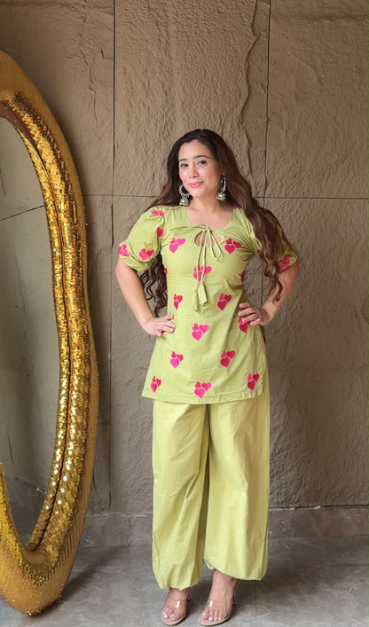 Mehbooba Balloon Pants Set