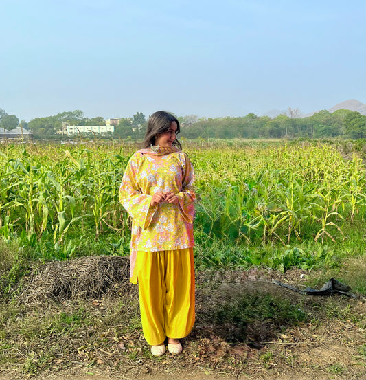 Surajmukhi Farshi Salwar Set