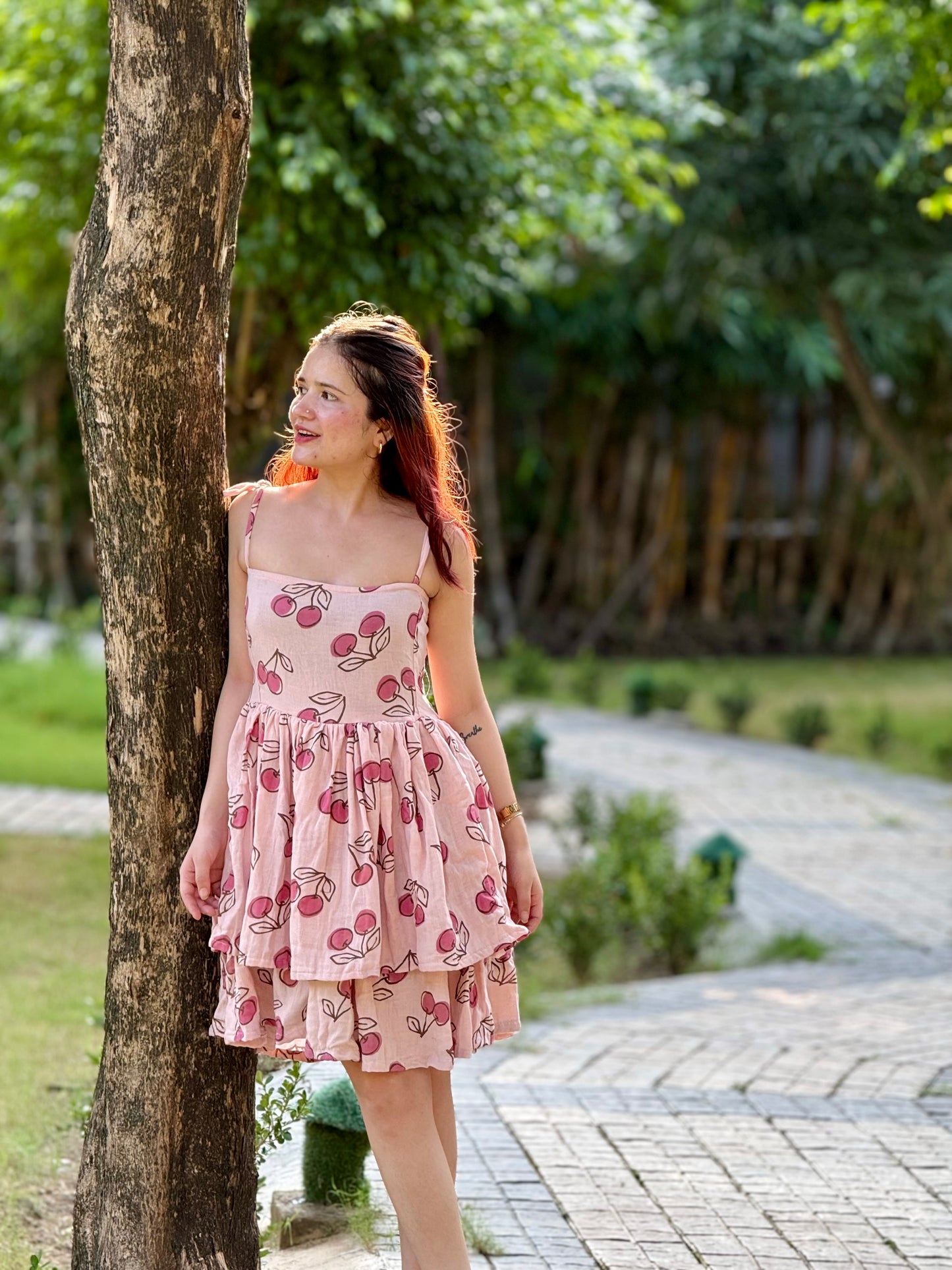 Cherry Summer Dress