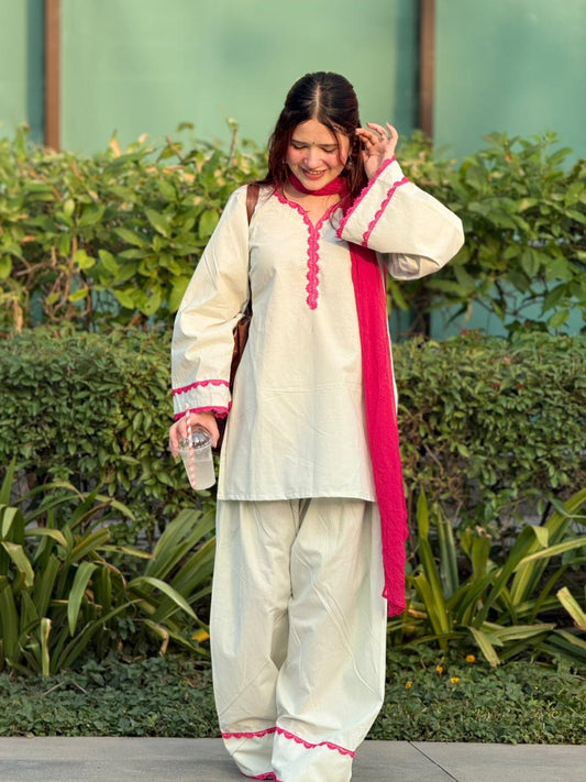 Mint Farshi Salwar Set