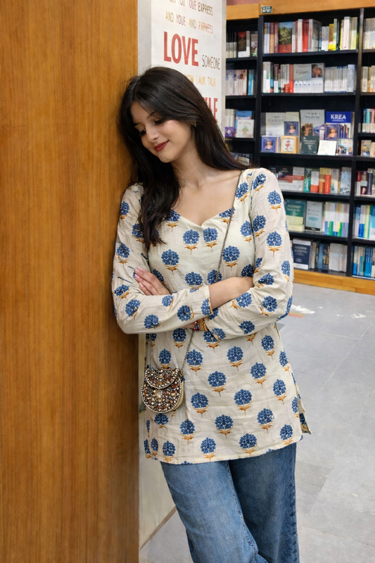 Hema Straight Short Kurti