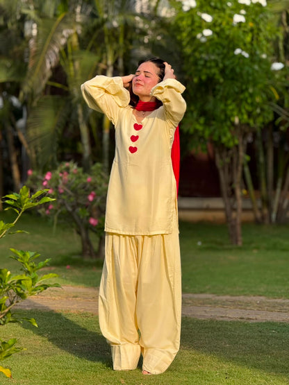 Rasiya Set (Off White)