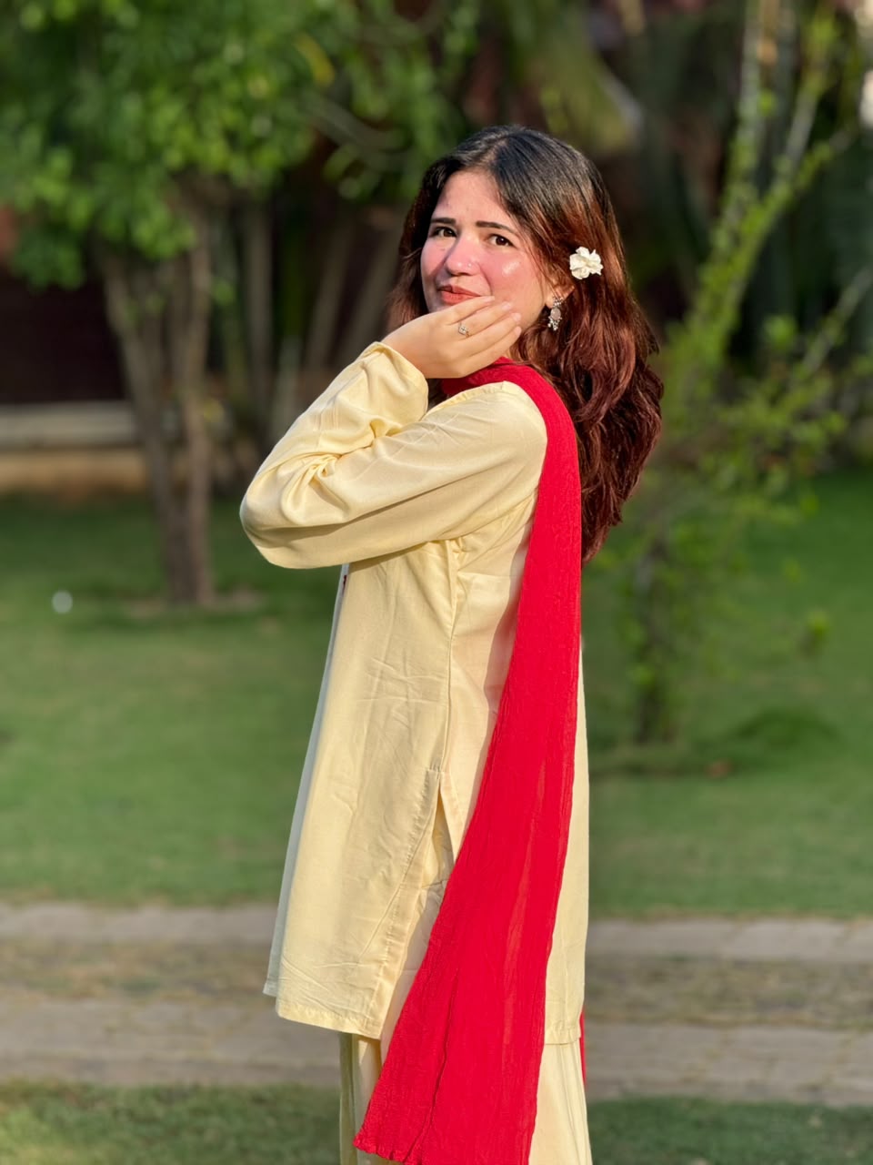 Rasiya Set (Off White)