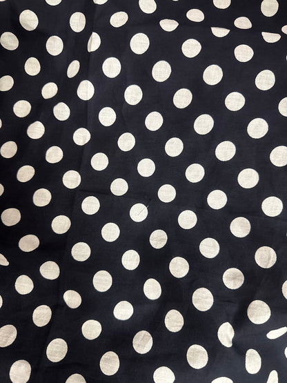 Black Polka Dot Farshi Salwar Set