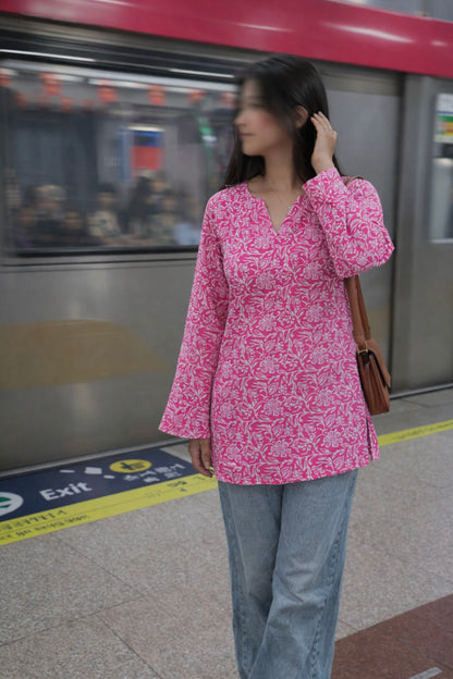 Metro Straight Short Kurti