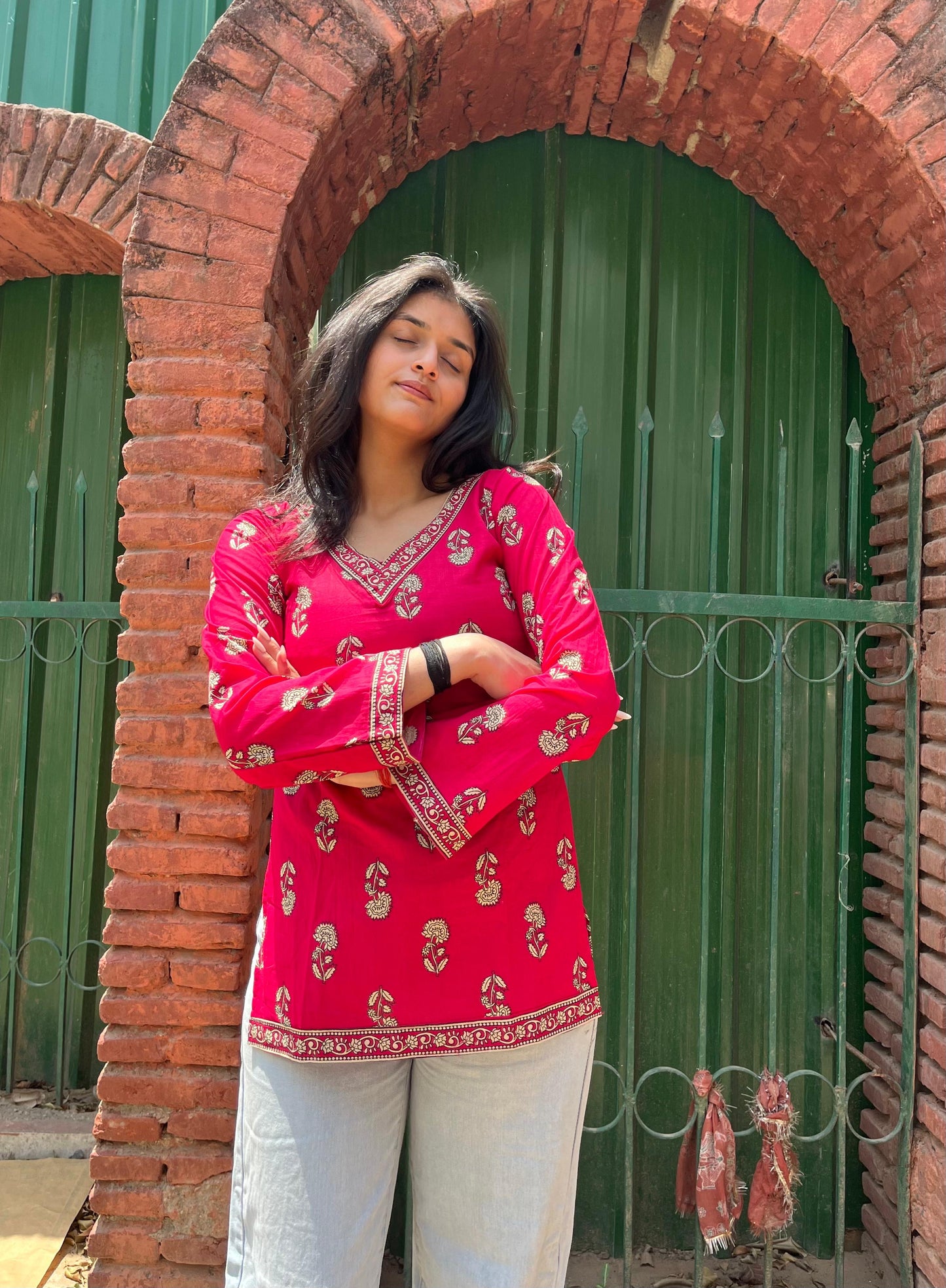 Bhavika Straight Short Kurti