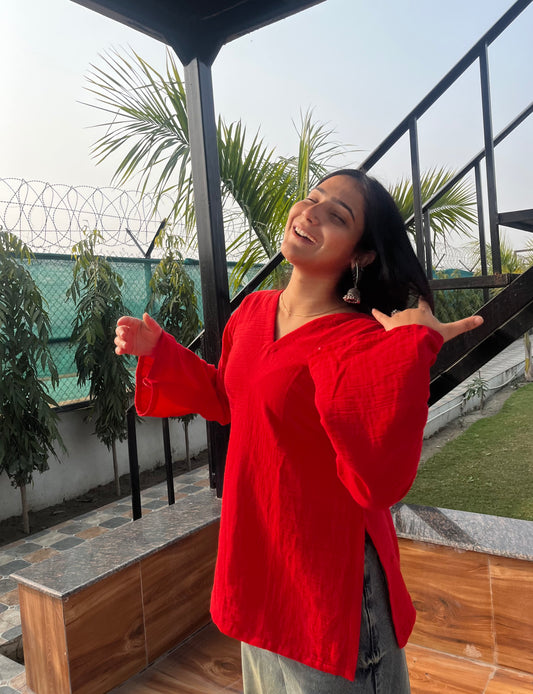 Apple Corset Back Kurti