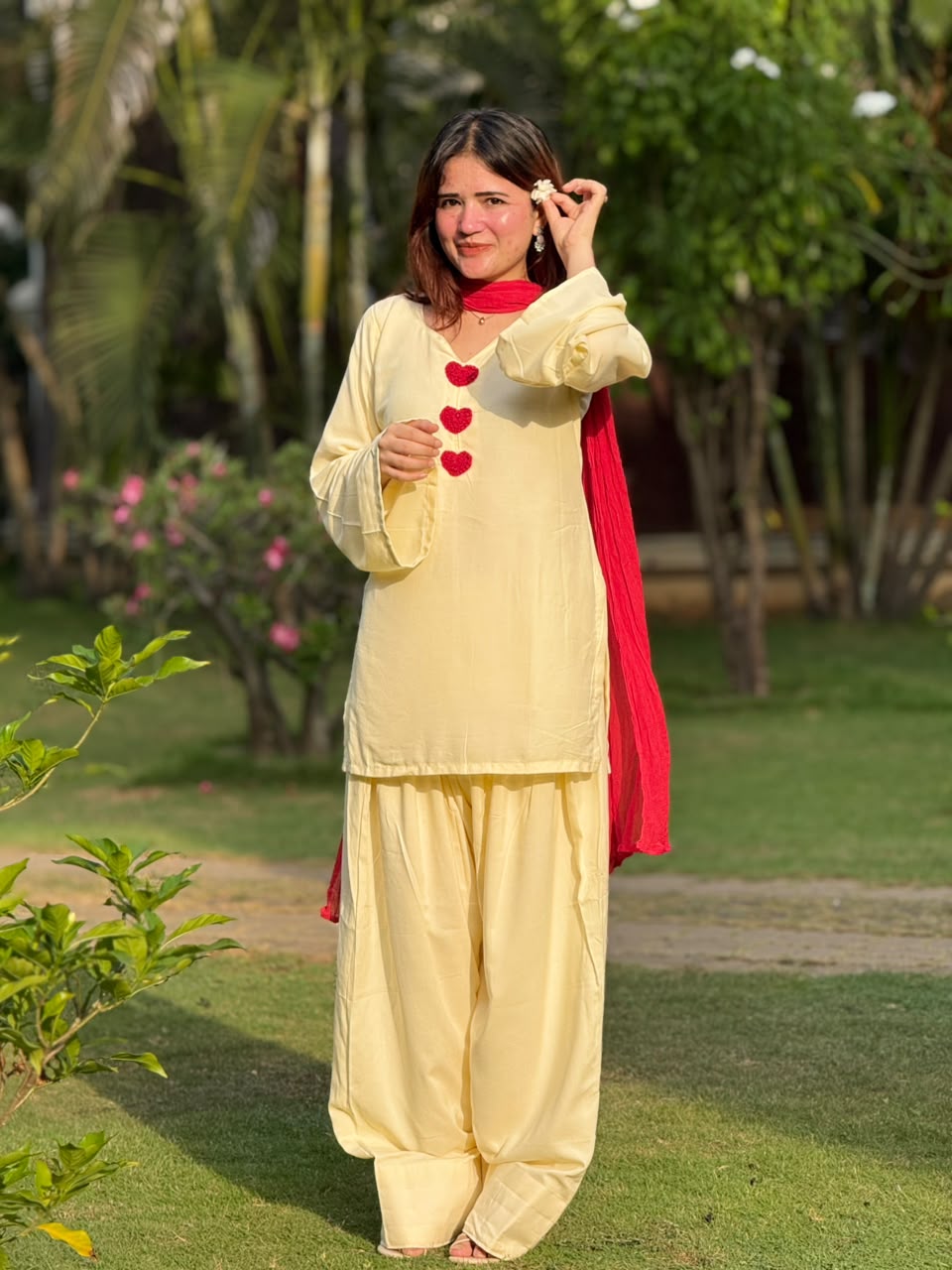 Rasiya Set (Off White)