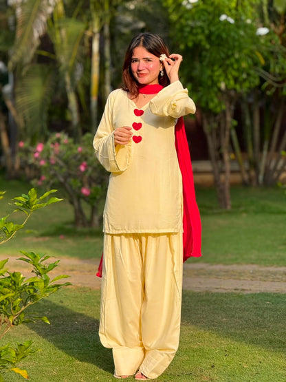 Rasiya Set (Off White)