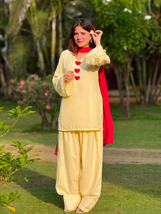 Rasiya Set (Off White)