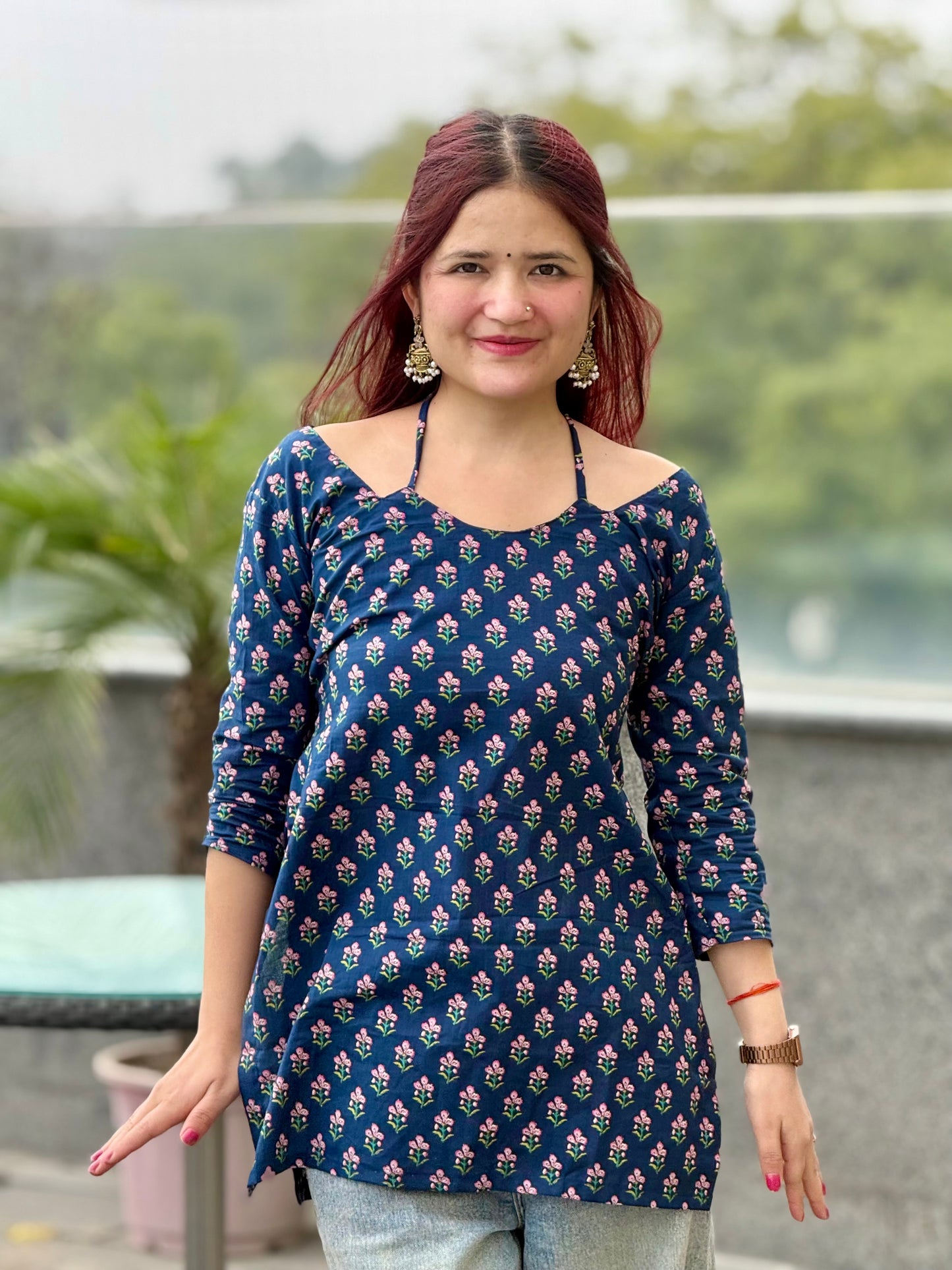 Vrinda Corset Back Kurti