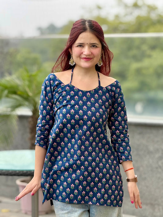 Vrinda Corset Back Kurti