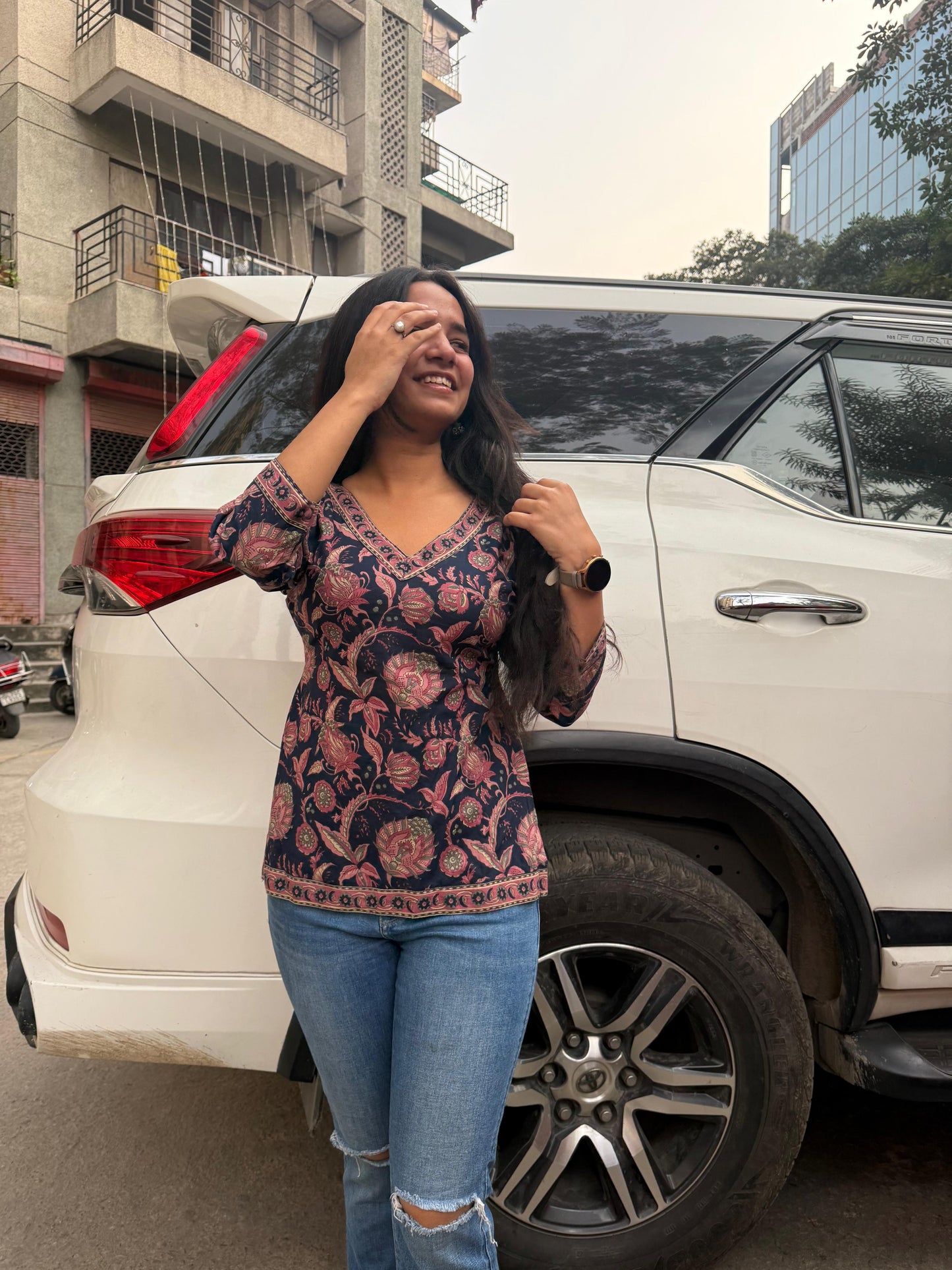 Vayu Short Straight Kurti