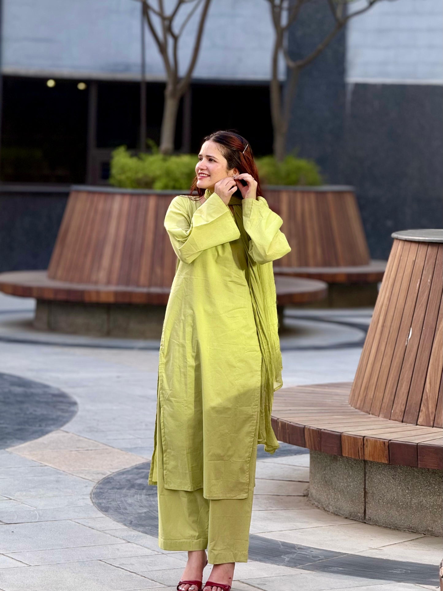 Pistachio Straight Set