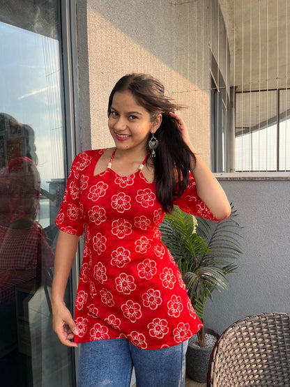 Rossa Corset Back Kurti