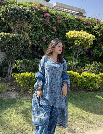 Vani Farshi Salwar Set ( With chiffon matching dupatta)