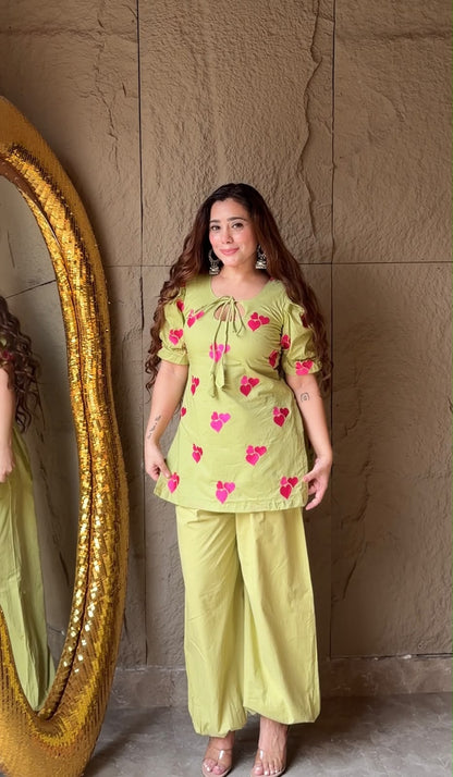 Mehbooba Balloon Pants Set