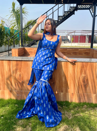 Neerpari Sharara Set