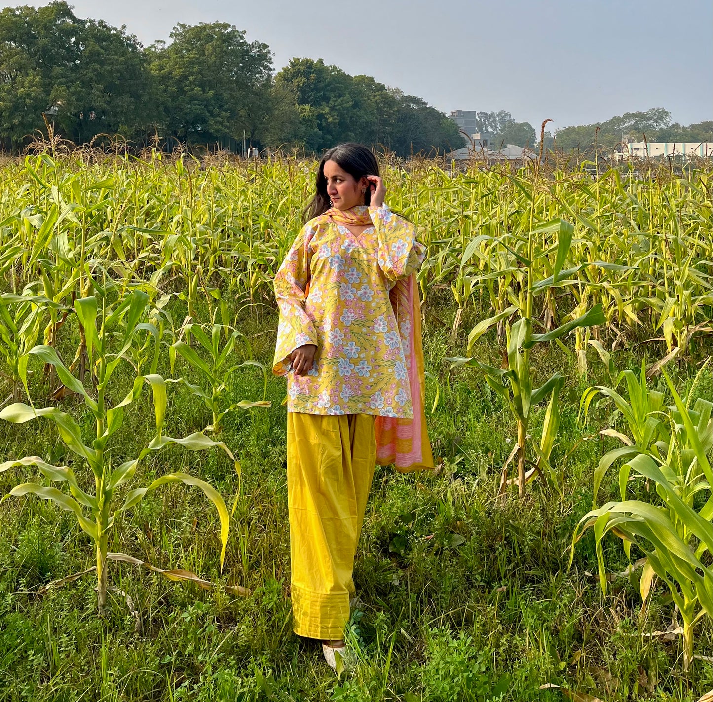 Surajmukhi Farshi Salwar Set