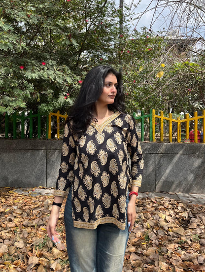 Sarika Straight Short Kurti