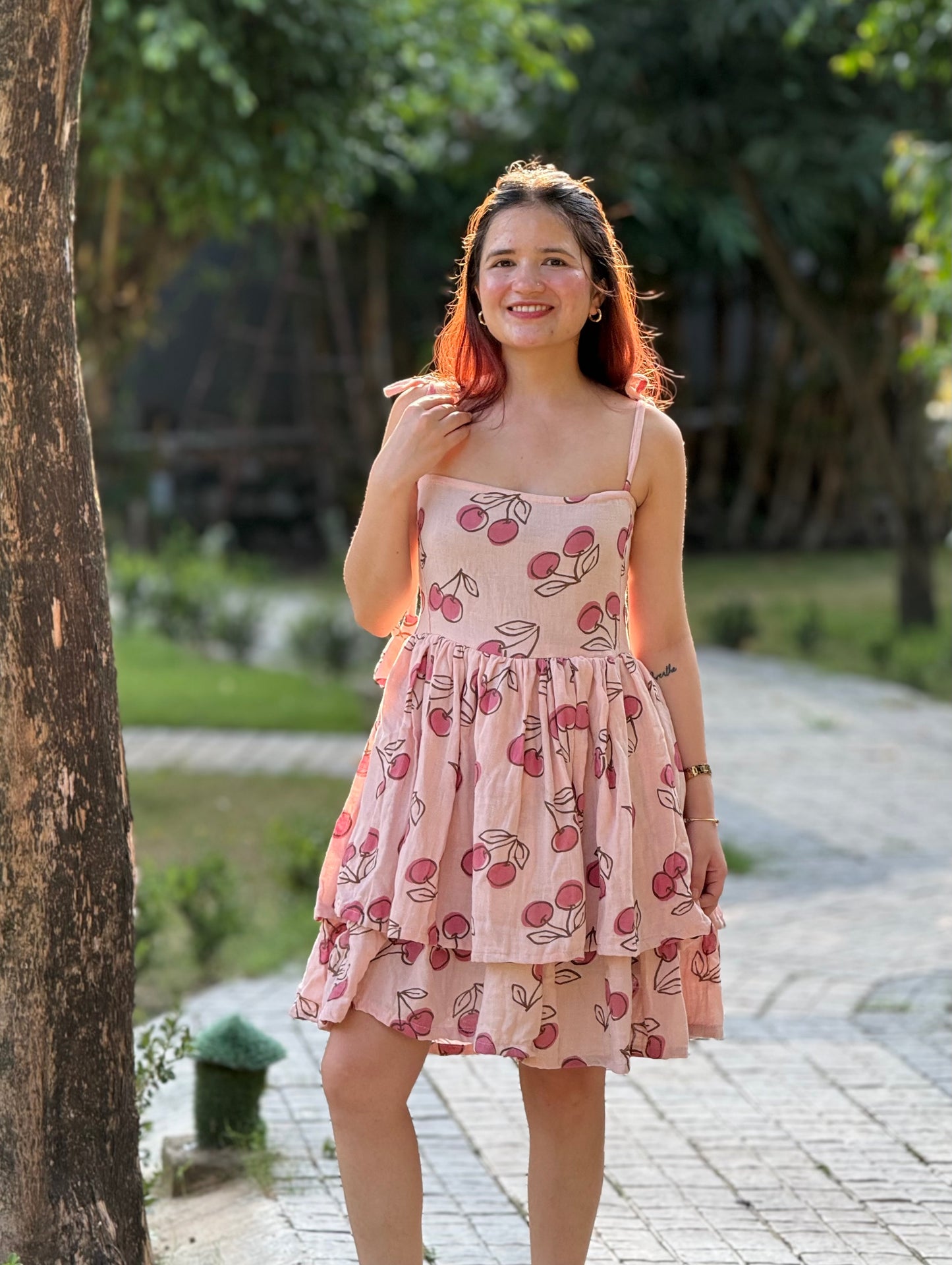 Cherry Summer Dress