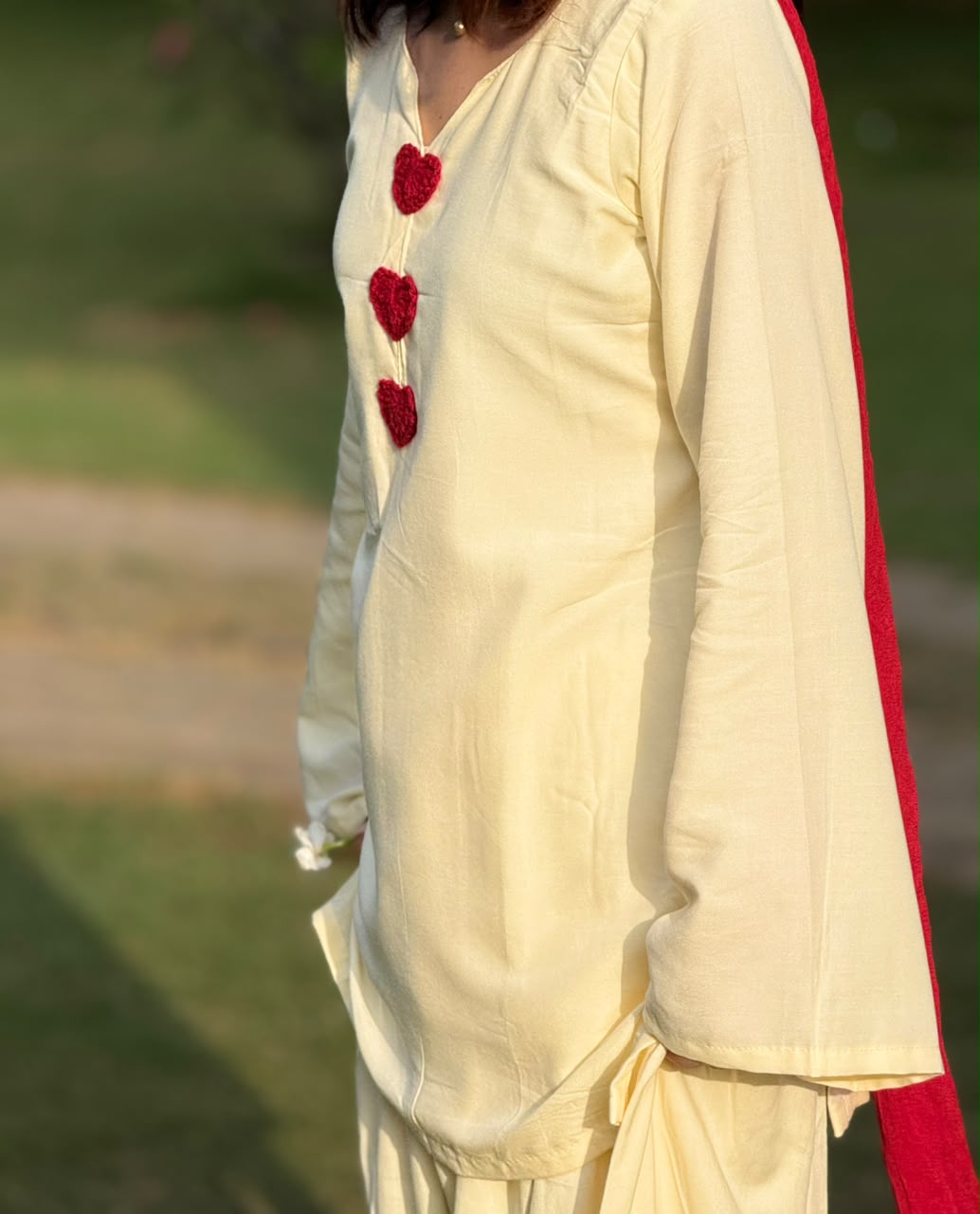 Rasiya Set (Off White)