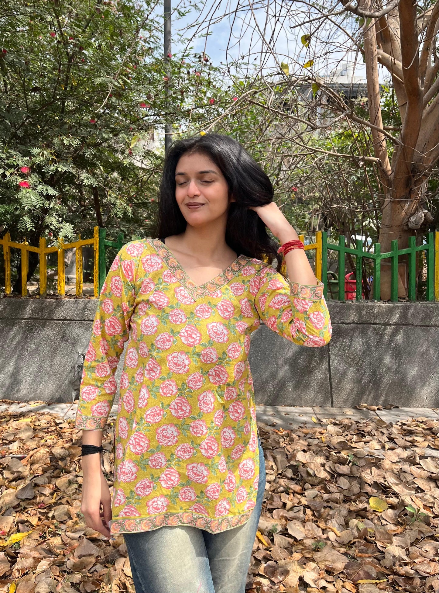 Ember Straight Short Kurti