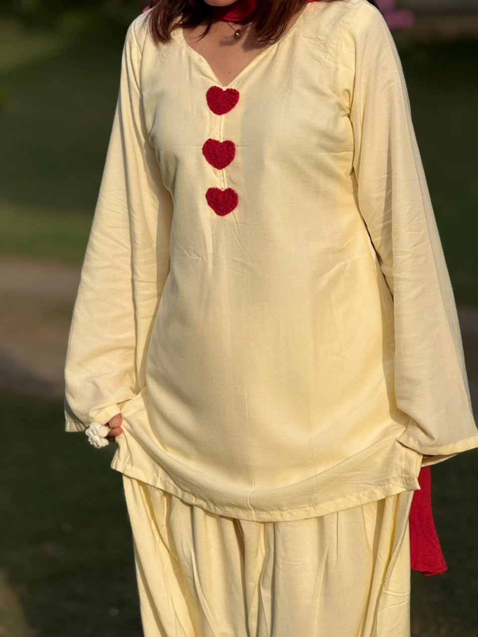 Rasiya Set (Off White)