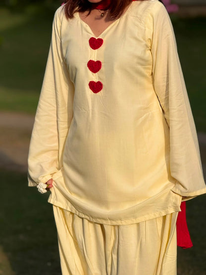 Rasiya Set (Off White)