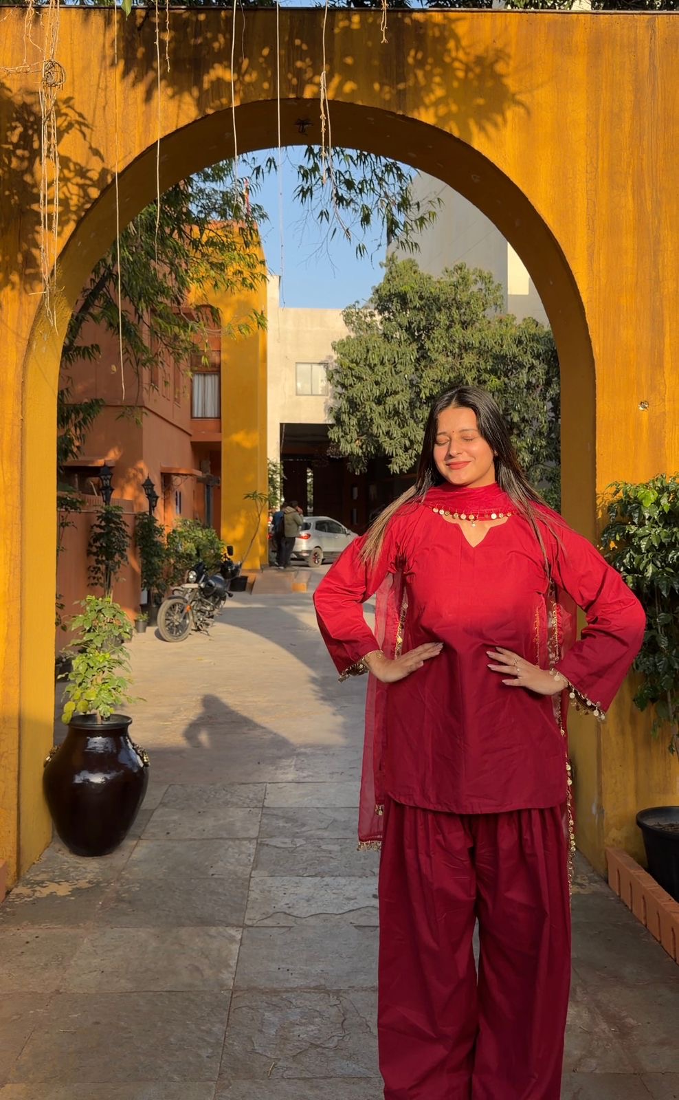 Gulnaar Farshi Salwar Set