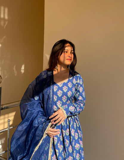 Ganika Anarkali Suit Set
