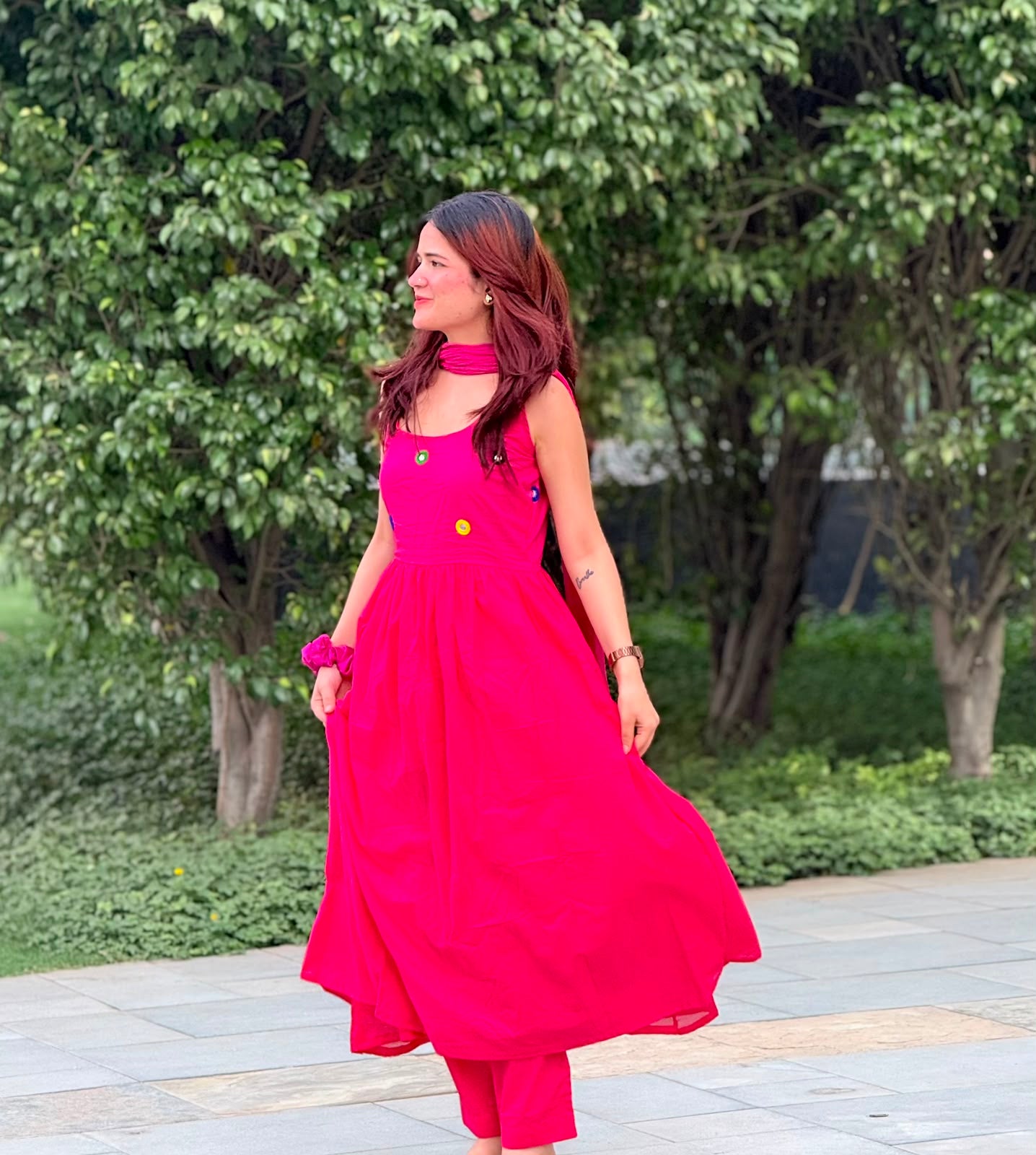 Dorika Anarkali Set