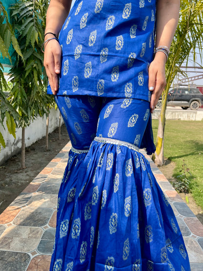 Neerpari Sharara Set