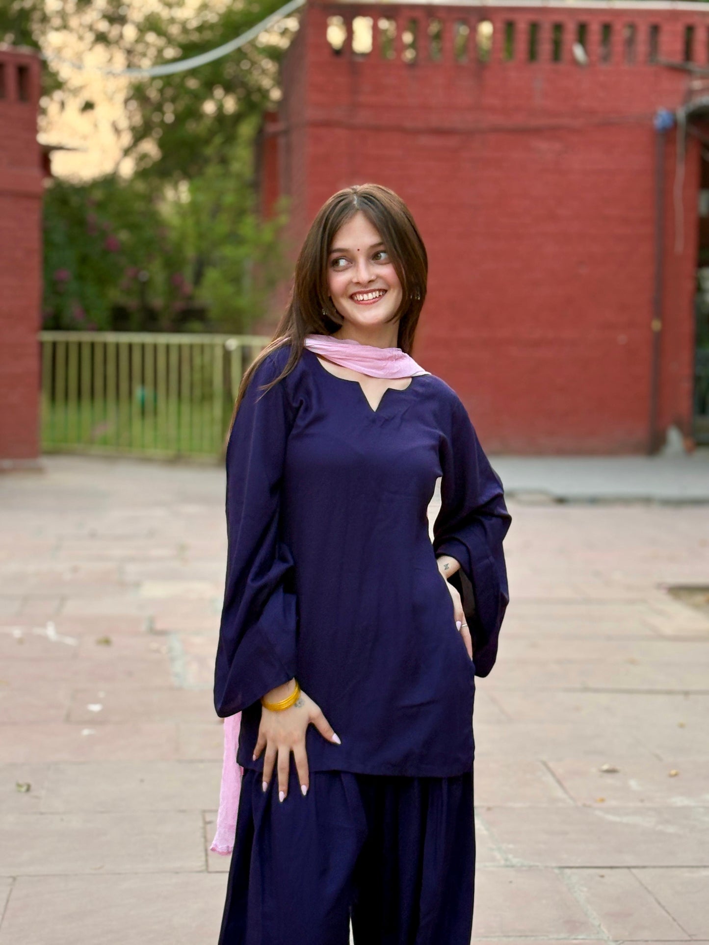 Neel Rose Farshi Set