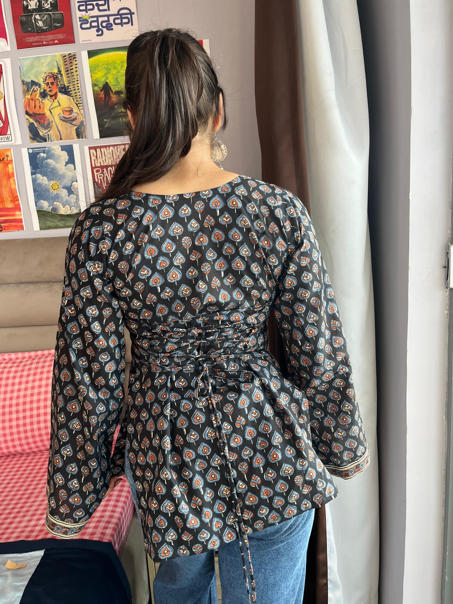 Elara corset back kurti
