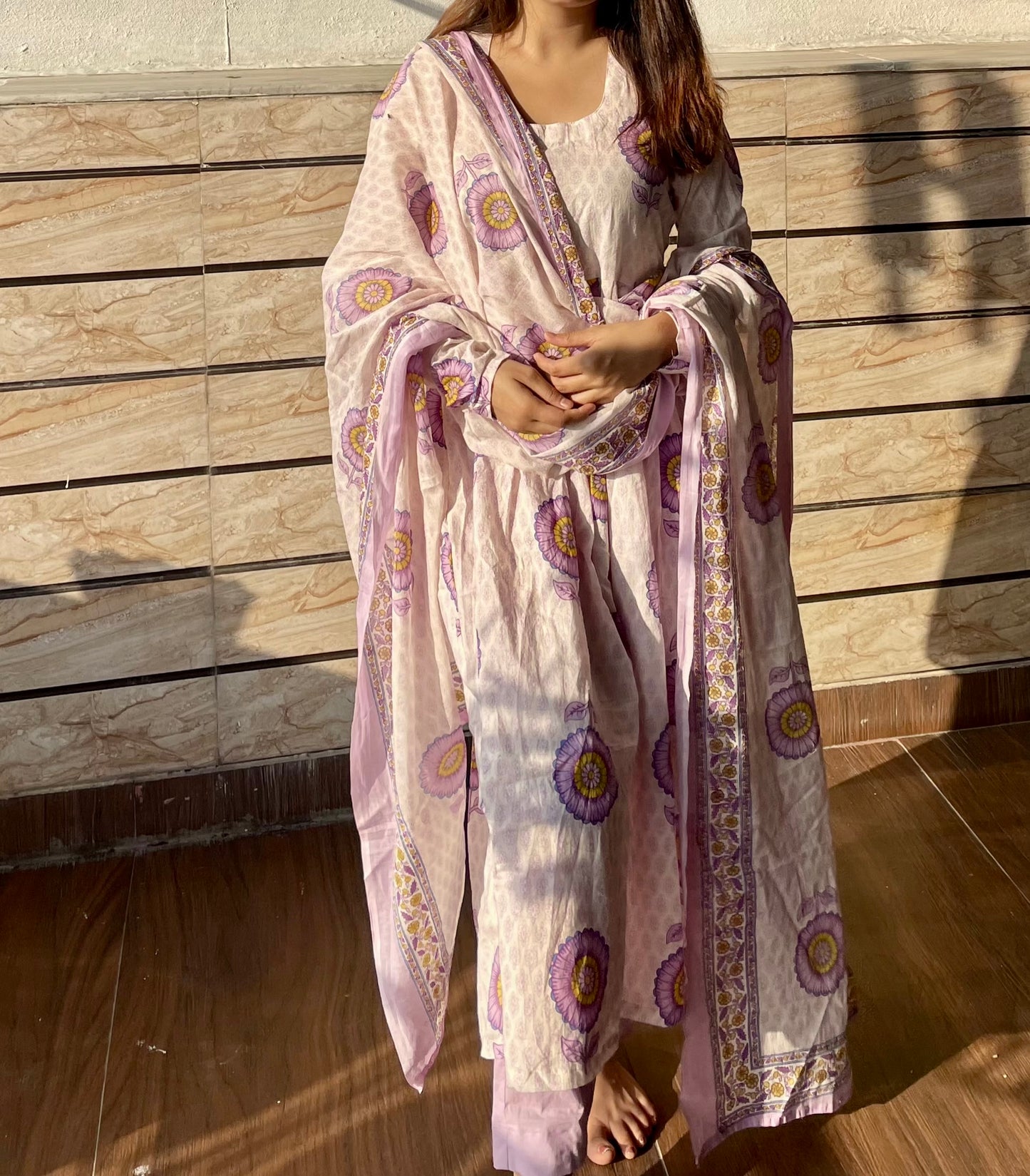 Dholna Anarkali Suit Set