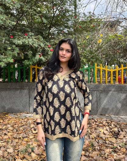 Sarika Straight Short Kurti